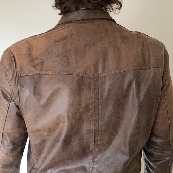 Reed Sportswear Vintage Leather Racer Jacket - Picture 7 of 14